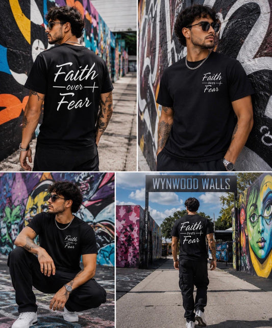 Viral Faith Over Fear T-Shirts